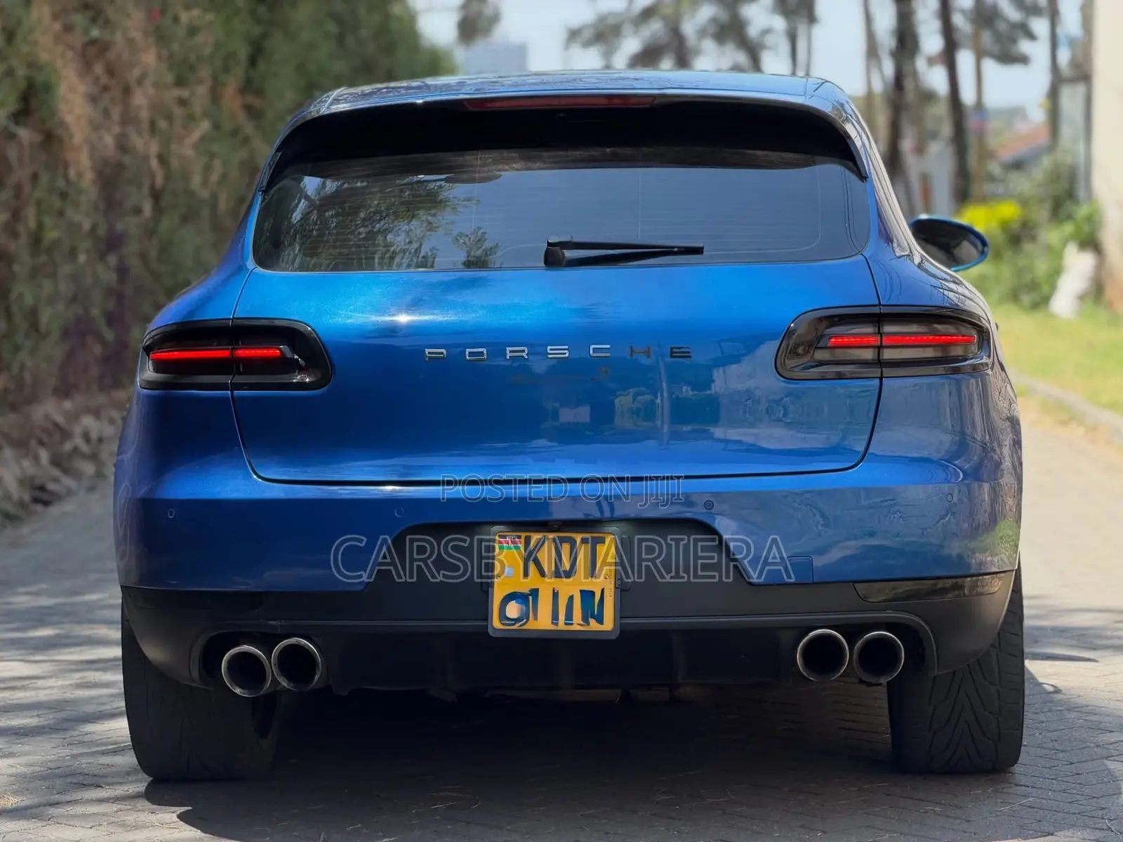Porsche Macan S 2016 Blue