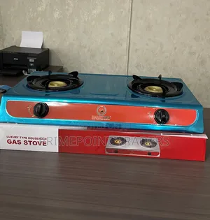 Smartpro 2-Burner Stainless Gas Stove – Compact & Reliable