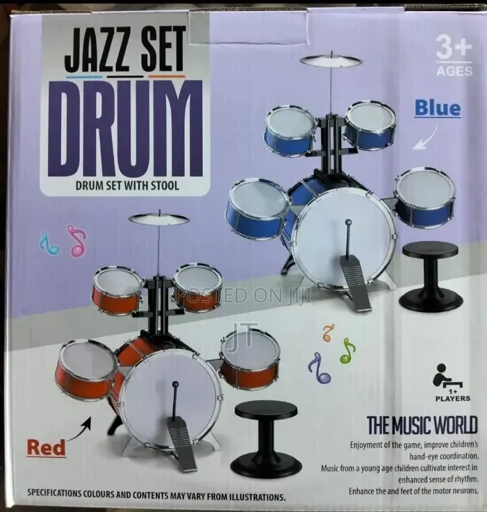 Kids Jazz Drum Set