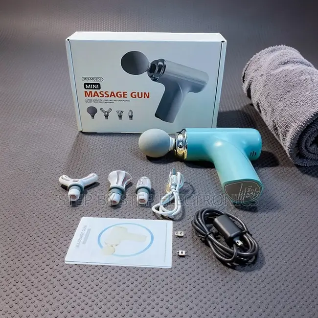 Abs Plastic Body Light Weight USB Charging Massage Gun Massager