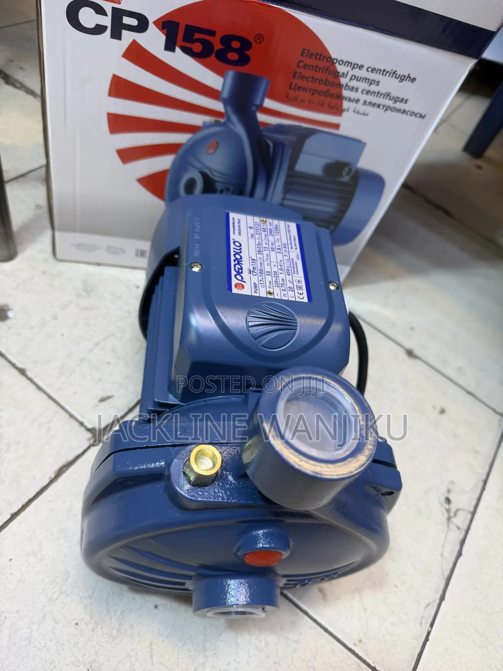 Pedrollo Water Pump 1hp CPM 158/ Booster Water Pump 1hp Original