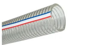 2 Inch Clear Wired Suction Pipe 30m Roll- Heavy Duty