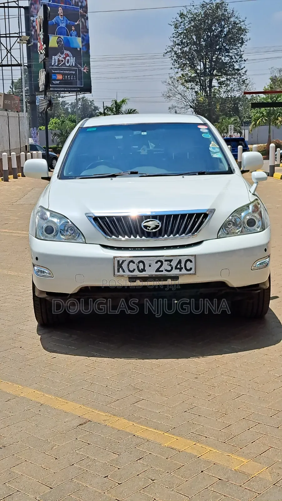 Toyota Harrier 2012 White