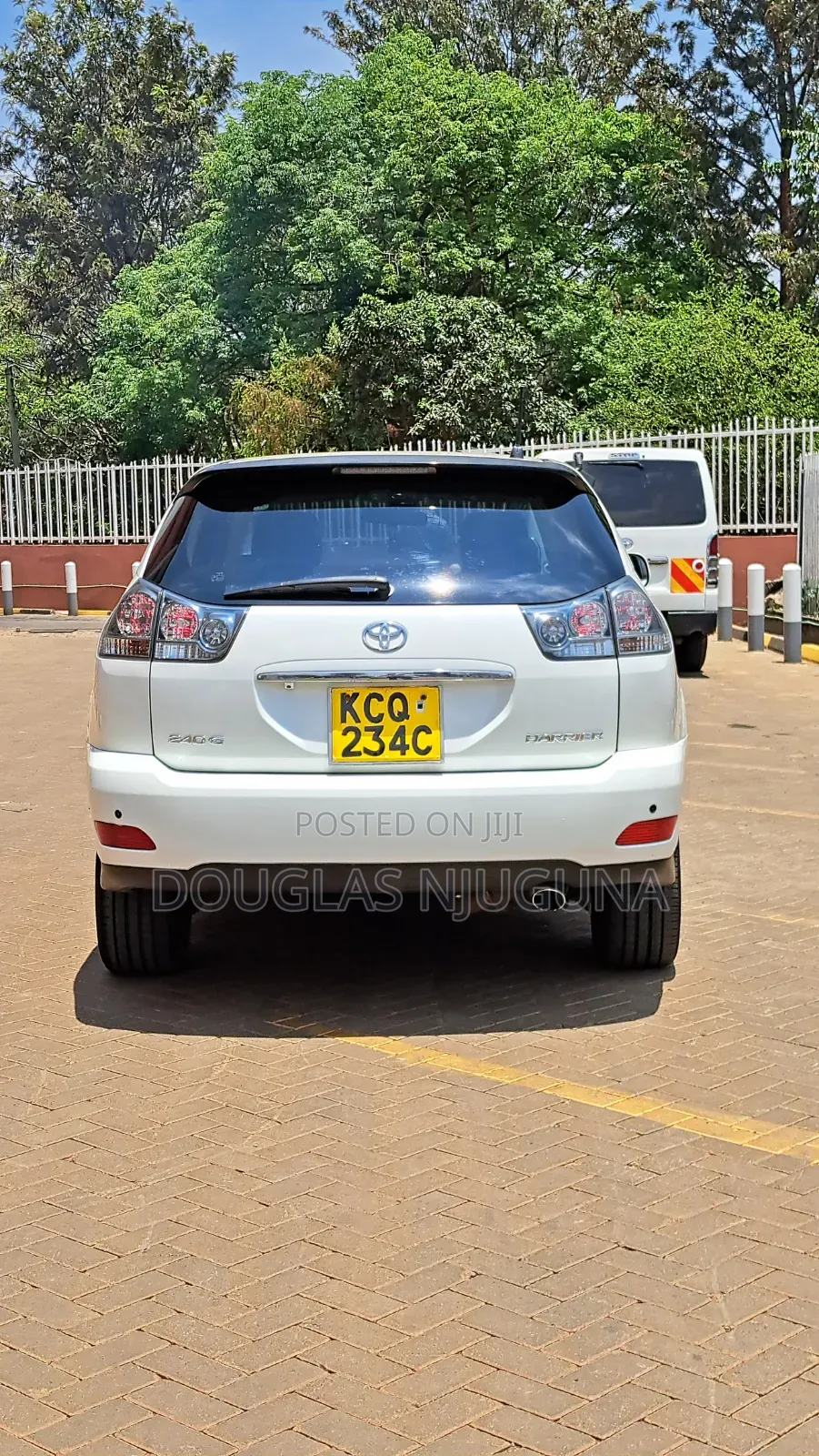 Toyota Harrier 2012 White