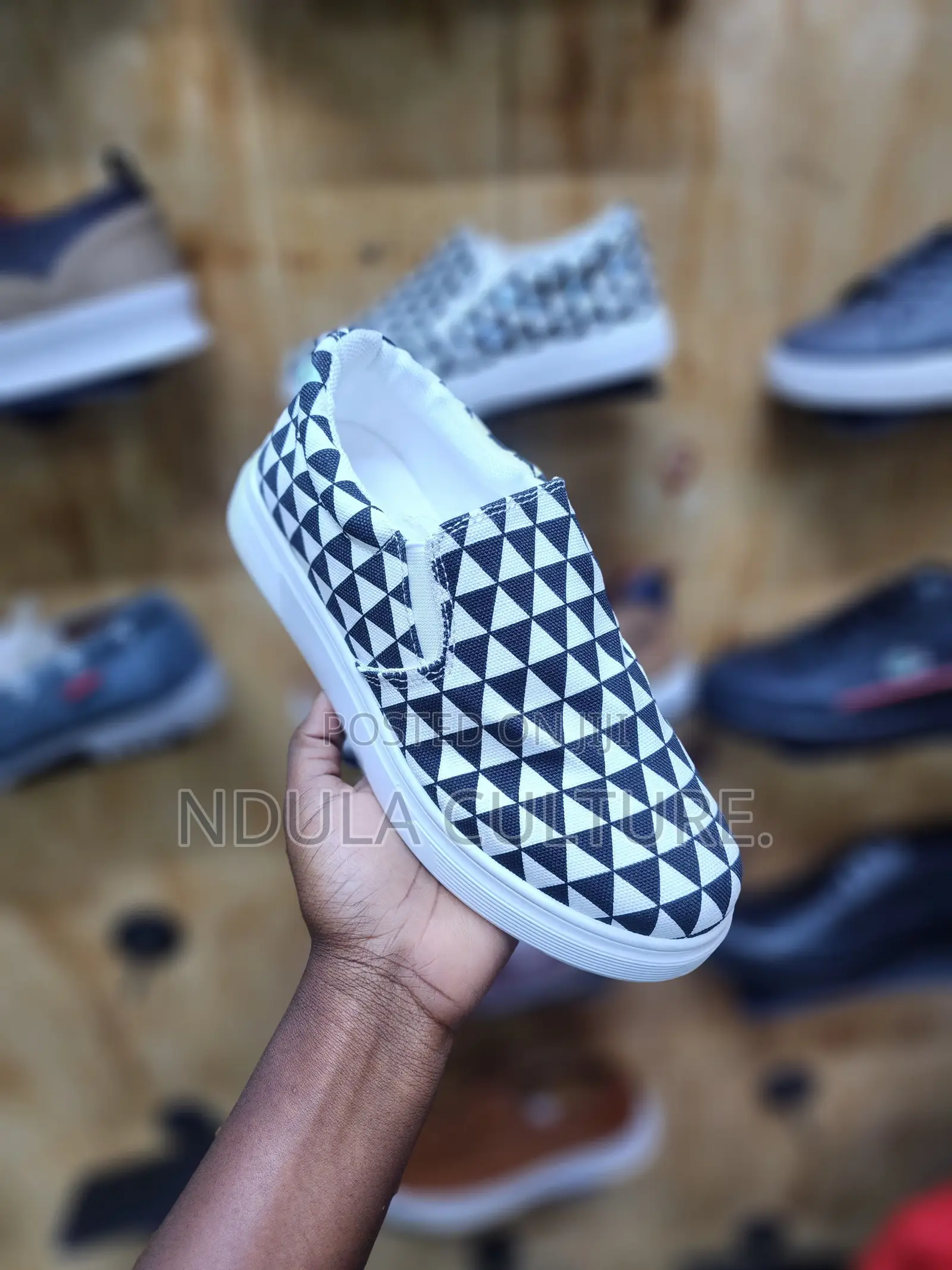 Slip-on Canvas Rubber Shoes Shoes
