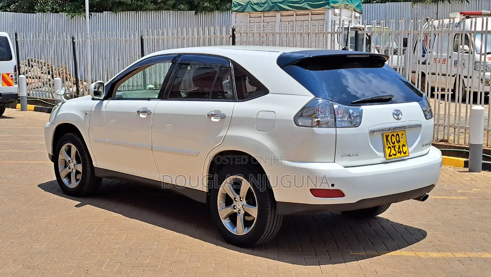 Toyota Harrier 2012 White