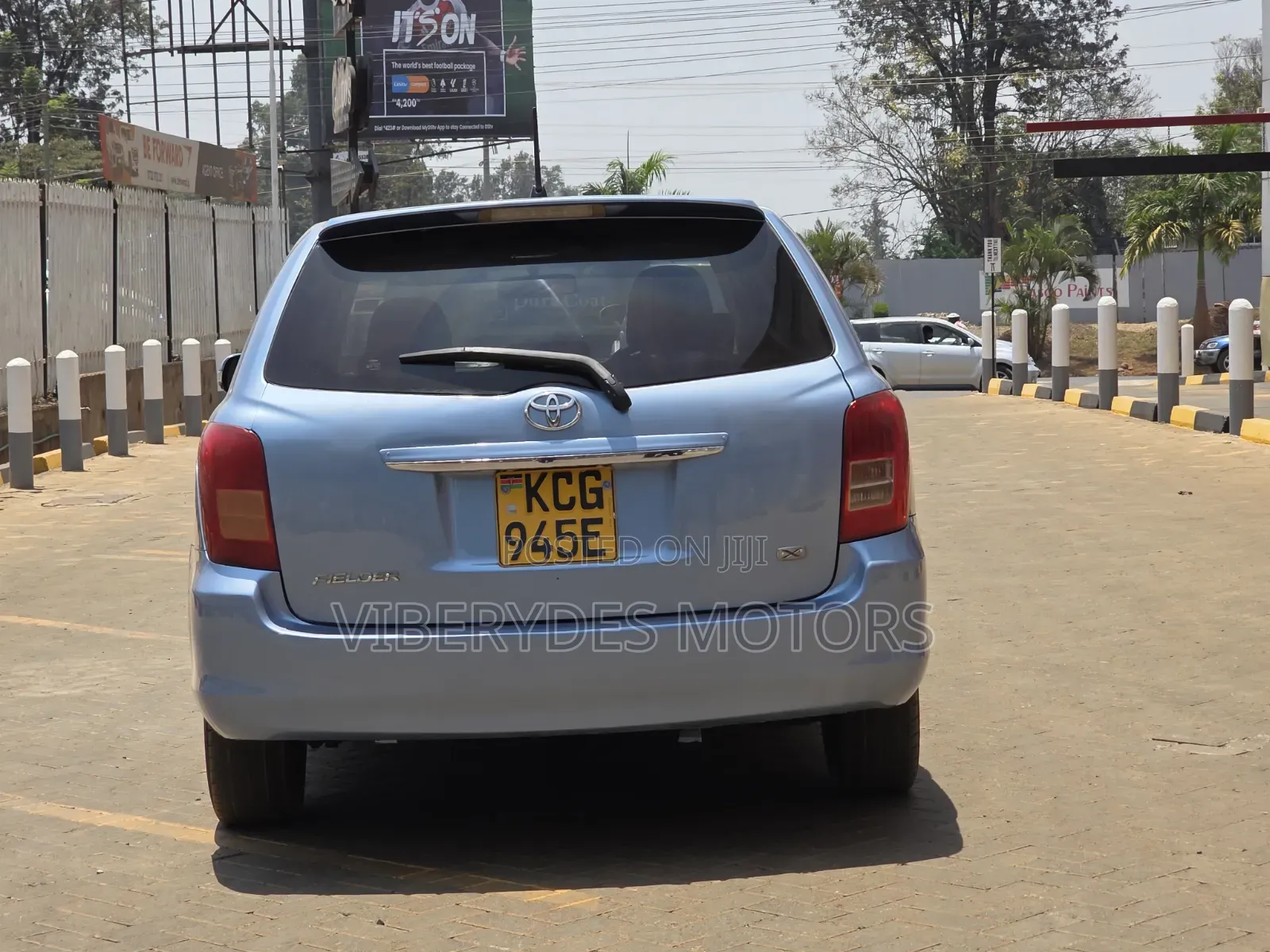 Toyota Corolla Fielder 2008 Blue