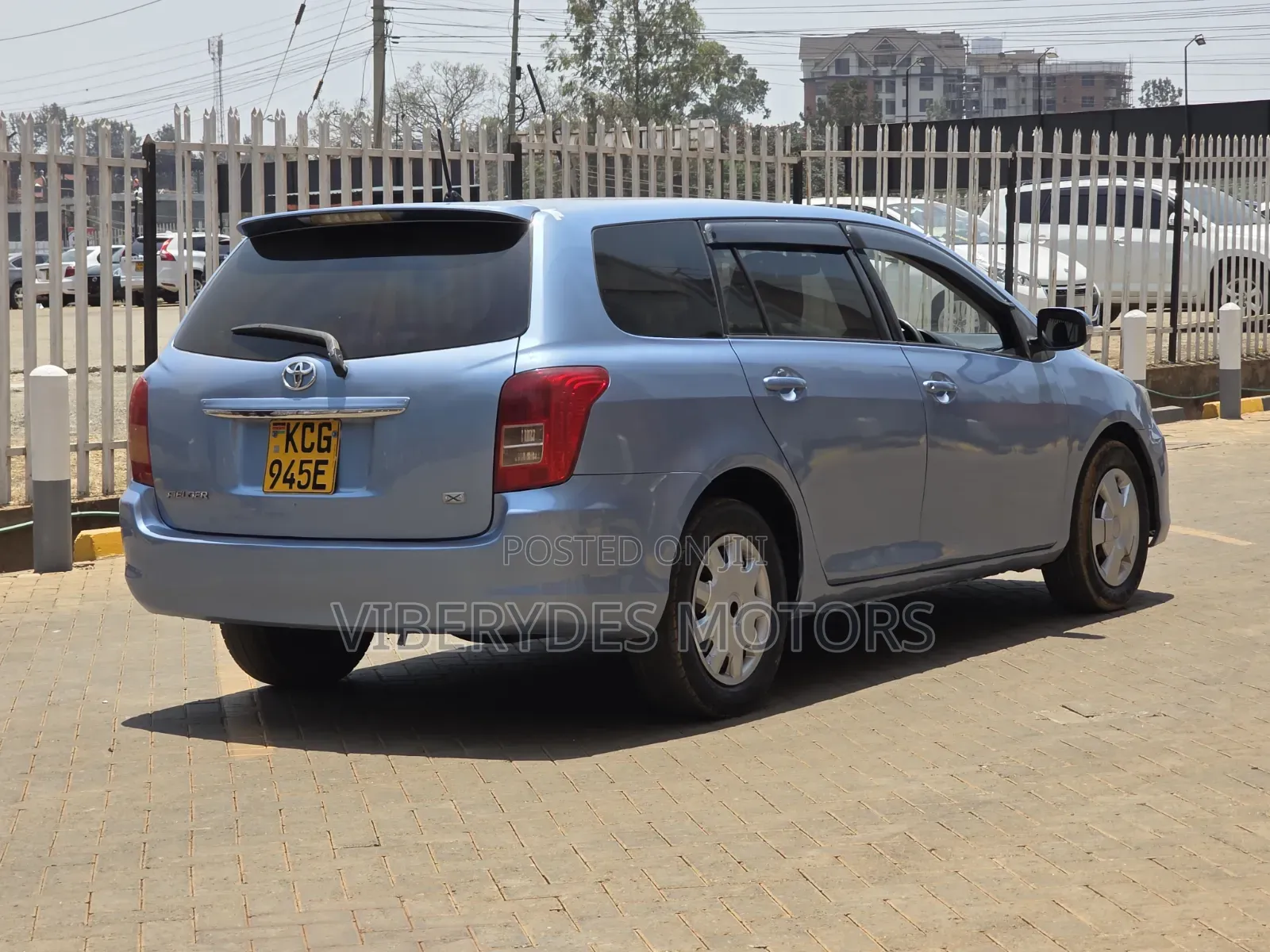 Toyota Corolla Fielder 2008 Blue