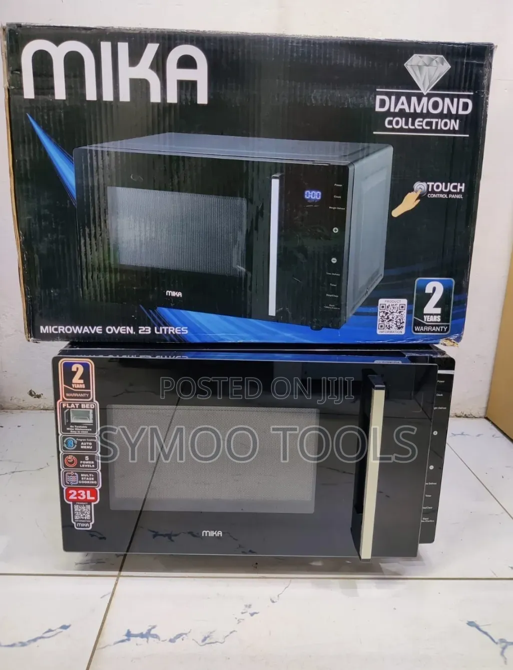 Mika 23L Digital Flatbed Microwave Oven
