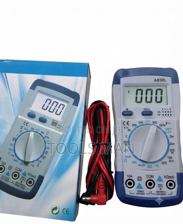 Digital Multimeter A830L Voltage Tester. - main view