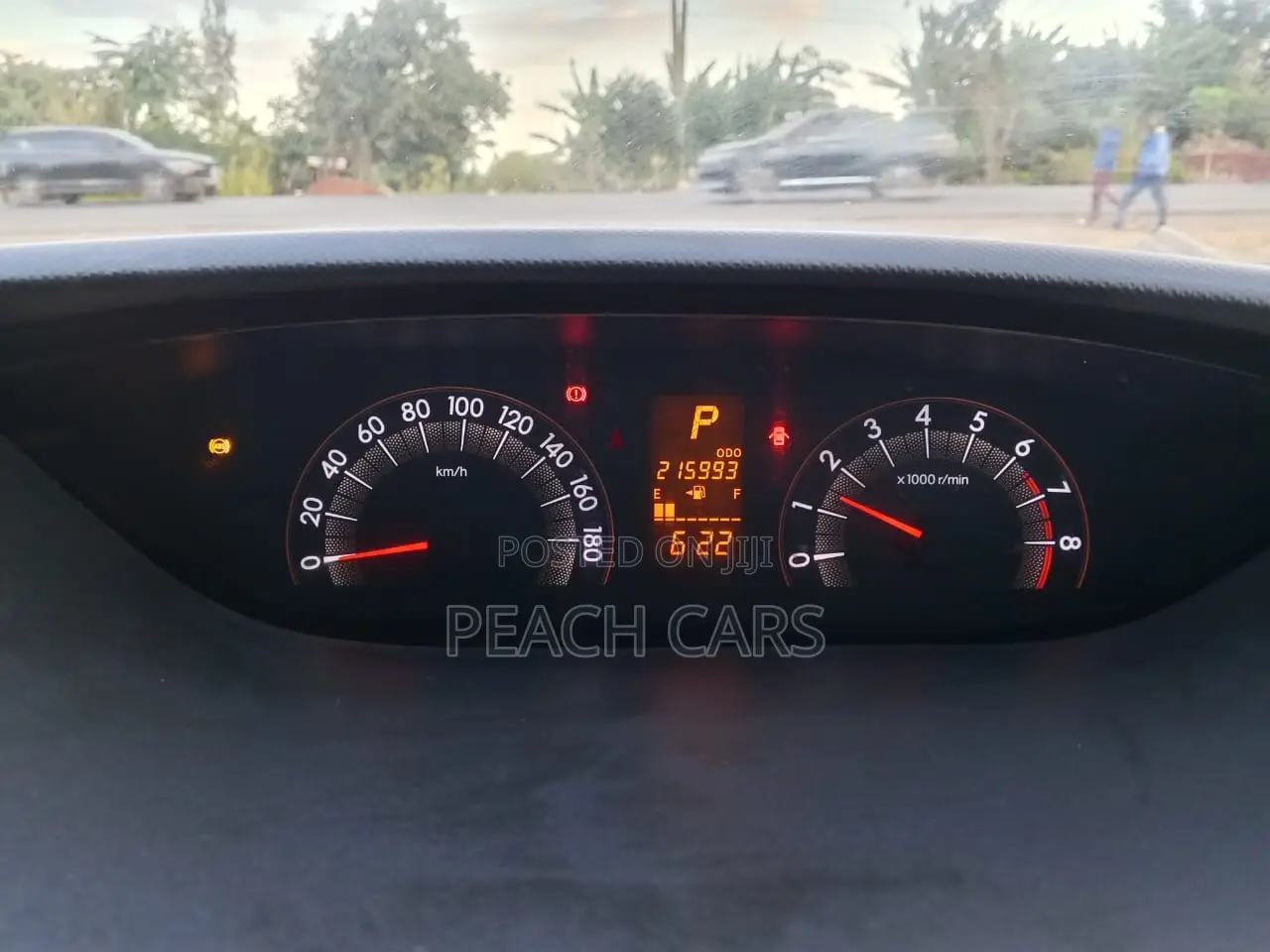 Toyota Ractis 2008 Red