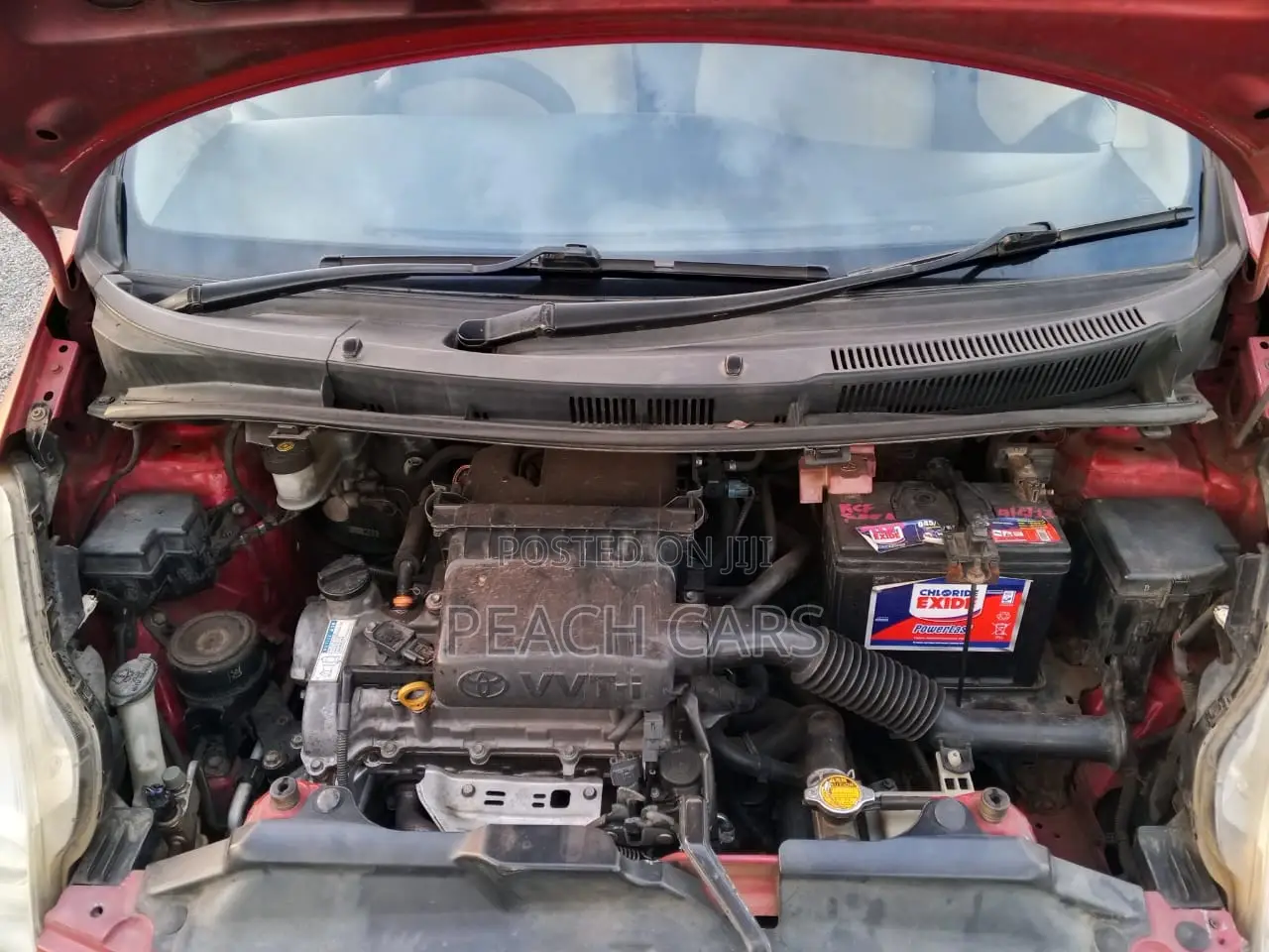Toyota Ractis 2008 Red