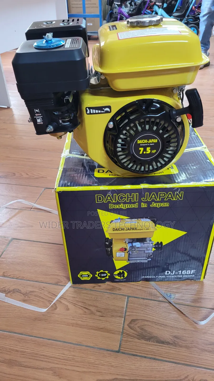 Daichi Japan DJ-168F 7.5HP Agricultural Petrol Engine
