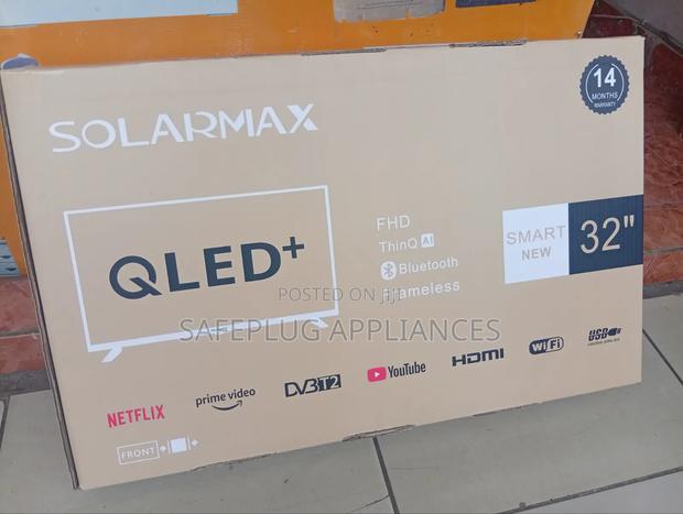 Solarmax 32" Smart LED TV – Stylish Home Entertainment Television 🔥 - thumbnail 2