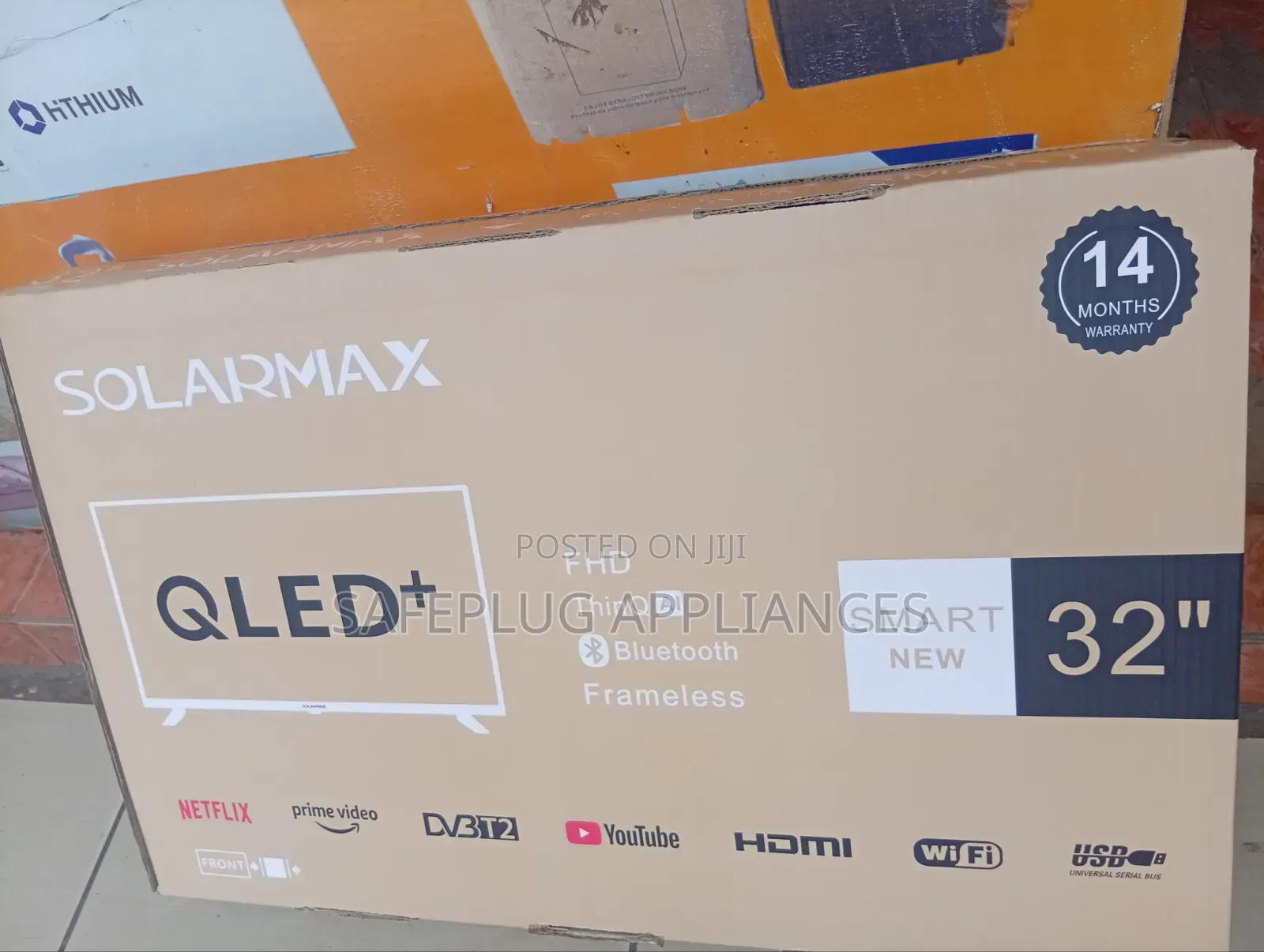 Solarmax 32" Smart Television – Sleek & Space-Saving TV for Any Room