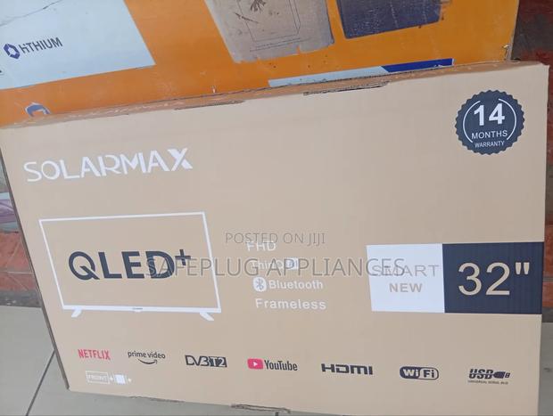 Solarmax 32" Smart Television – Sleek & Space-Saving TV for Any Room