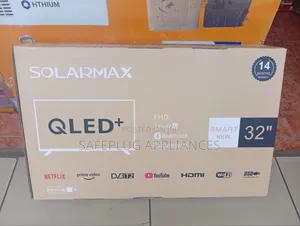 Solarmax 32" Smart Television – Sleek & Space-Saving TV for Any Room