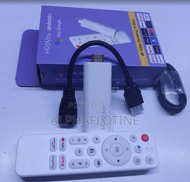 Android 14 H96 MAX RK3518 Smart TV Stick Supports 4K Ultra HD Reso" - thumbnail 2