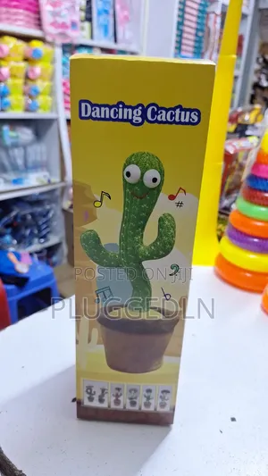 Dancing Cactus Plush Toy