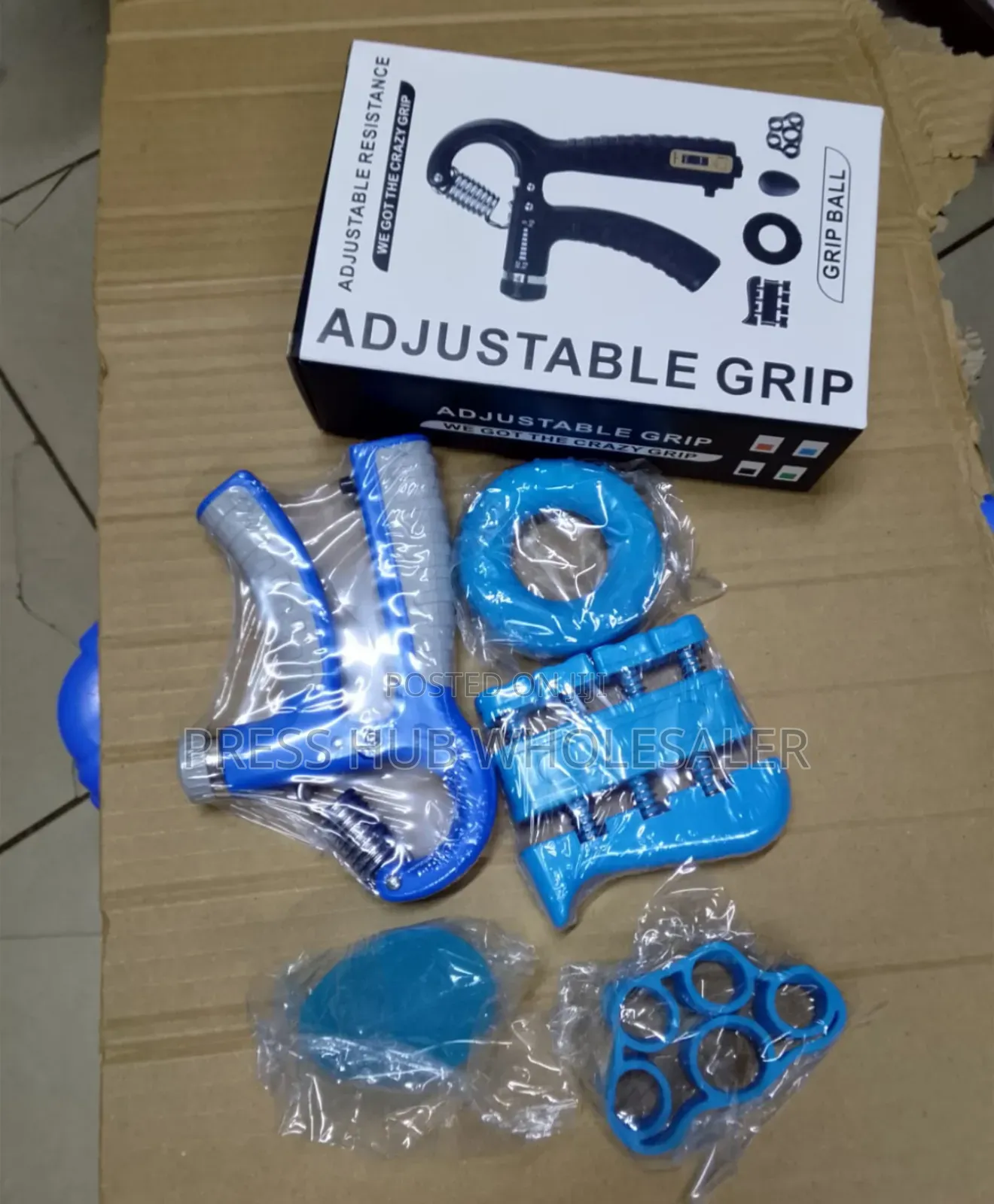 Adjustable Hand Grip Set(With Digital Counter)