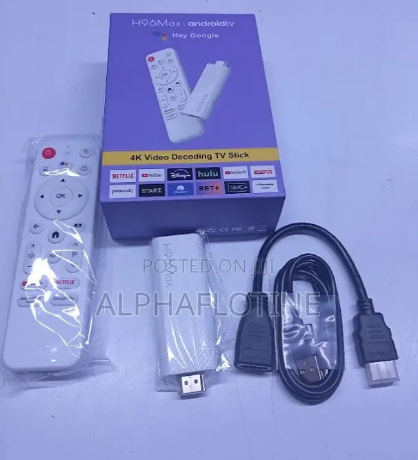2gb/16gb Quad-Core Arm Cortex-A53 H96 Max Rk3518 TV Stick