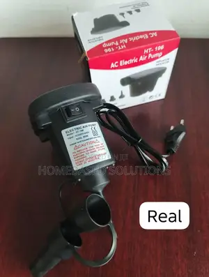Electric AC Air Pump 55w 3 Nozzles for Mattress Sofas Etc