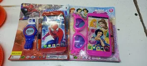 Cartoon Characters Mobile Phone Toy With Watch for Kids