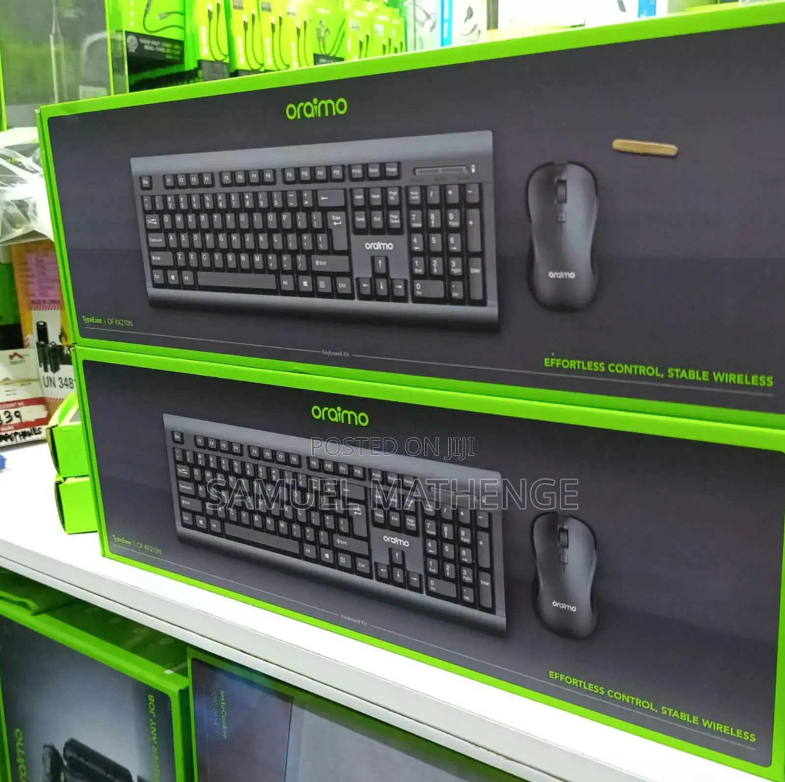Oraimo 2.4G Wireless Keyboard Mouse Combo