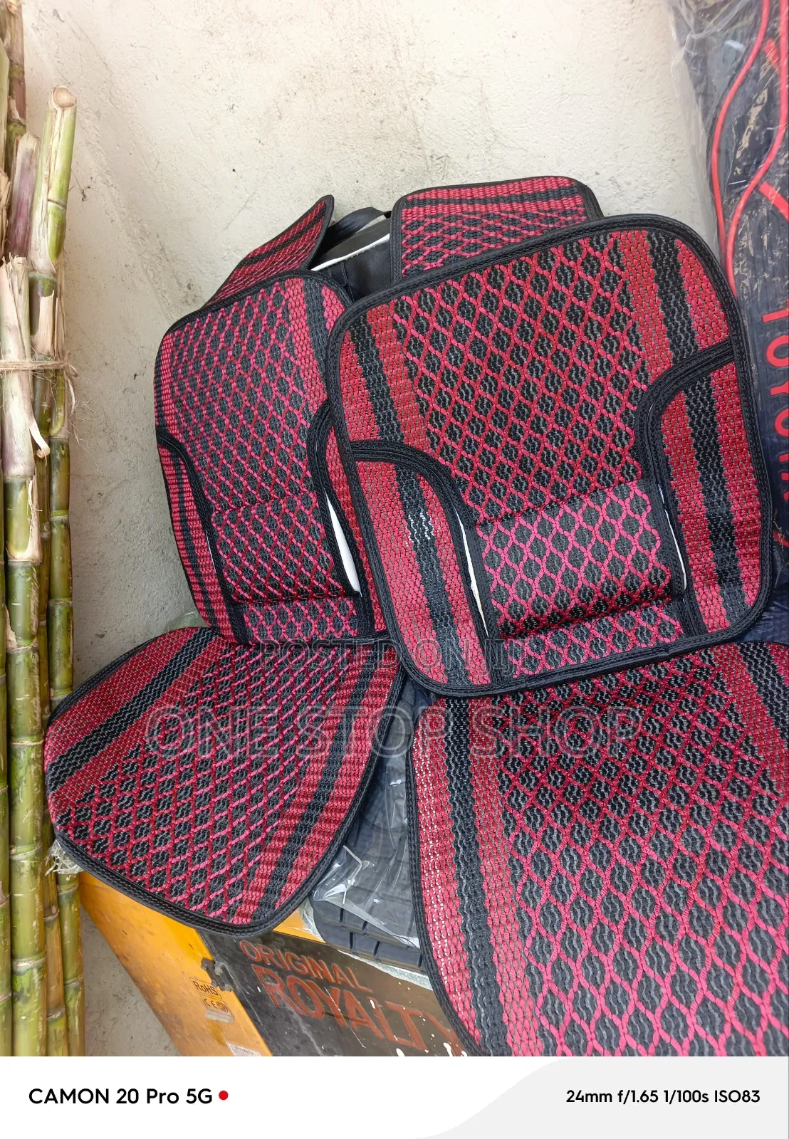 2pc Car Universal Breathable Comfortable Front Seat Cushions