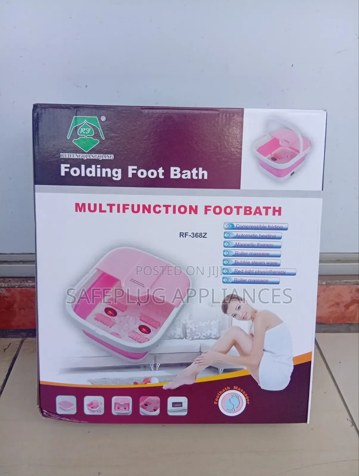 Foldable Foot Bath Basin – Space-Saving Relaxation & Soaking Tub