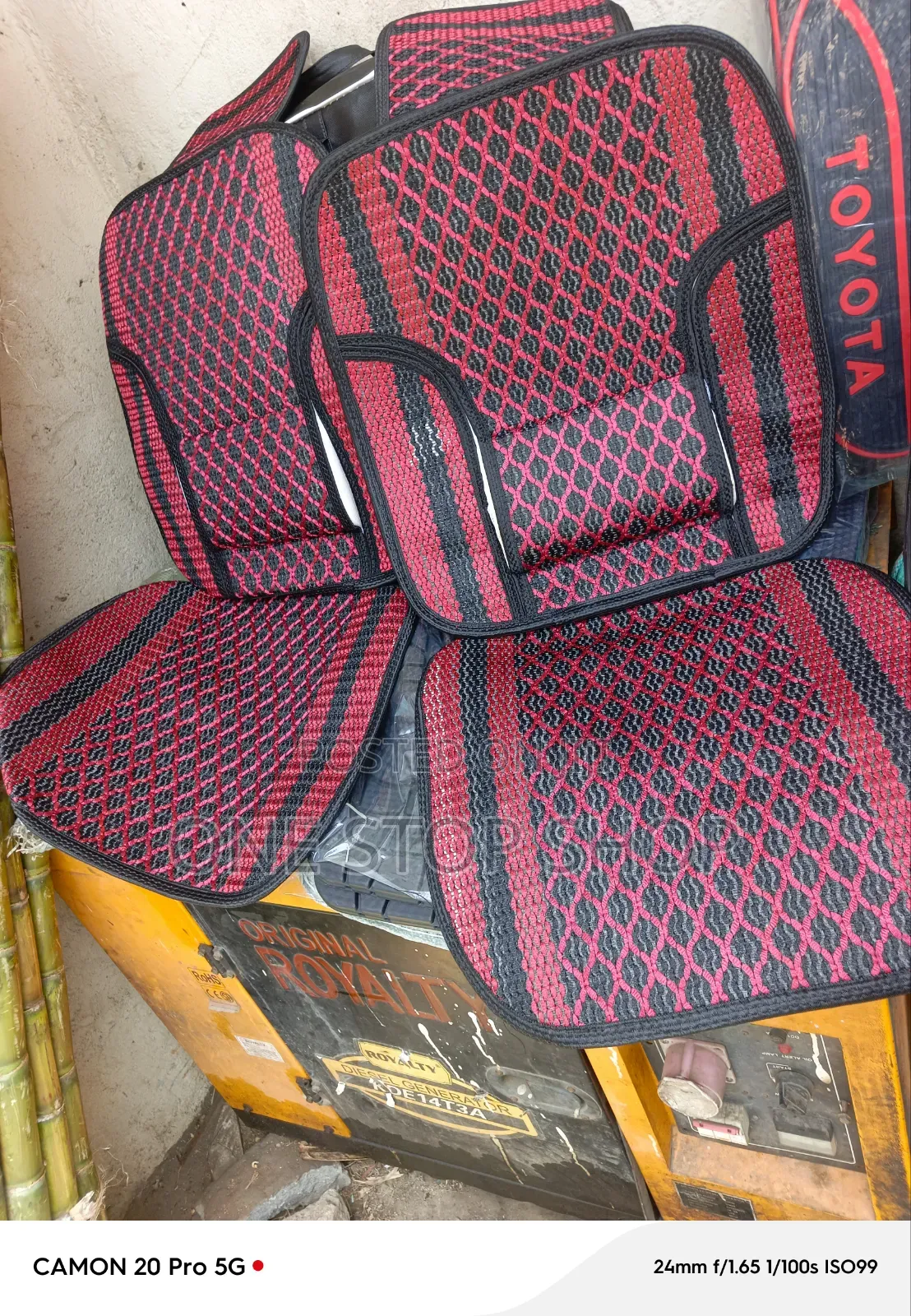 2pcs Fabric Seat Cover Frontseats