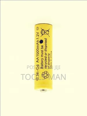Ni-Cd AA 1000mAh 1.2V Rechargeable Battery.