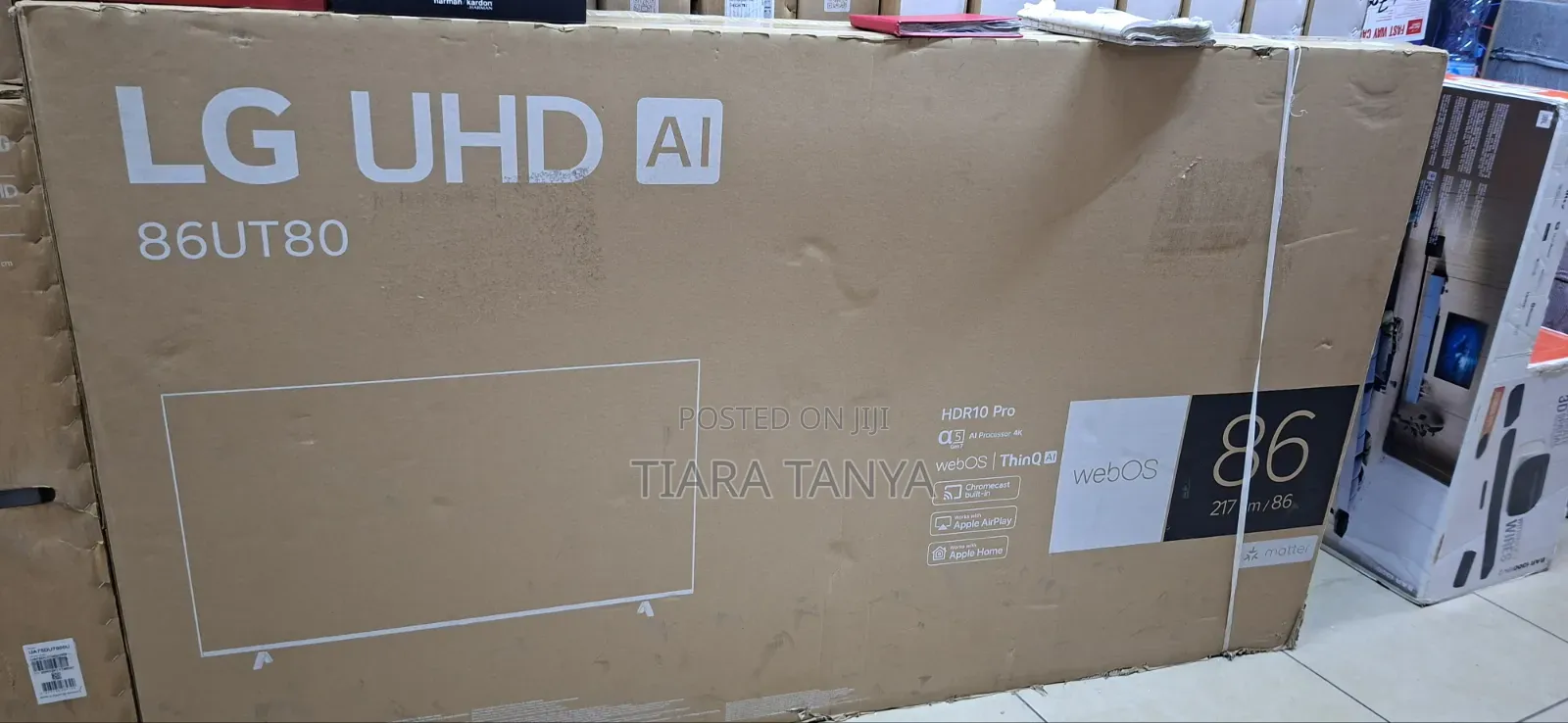 LG 86ut80 86 Inch 4k Smart TV With Ai & Hdr10