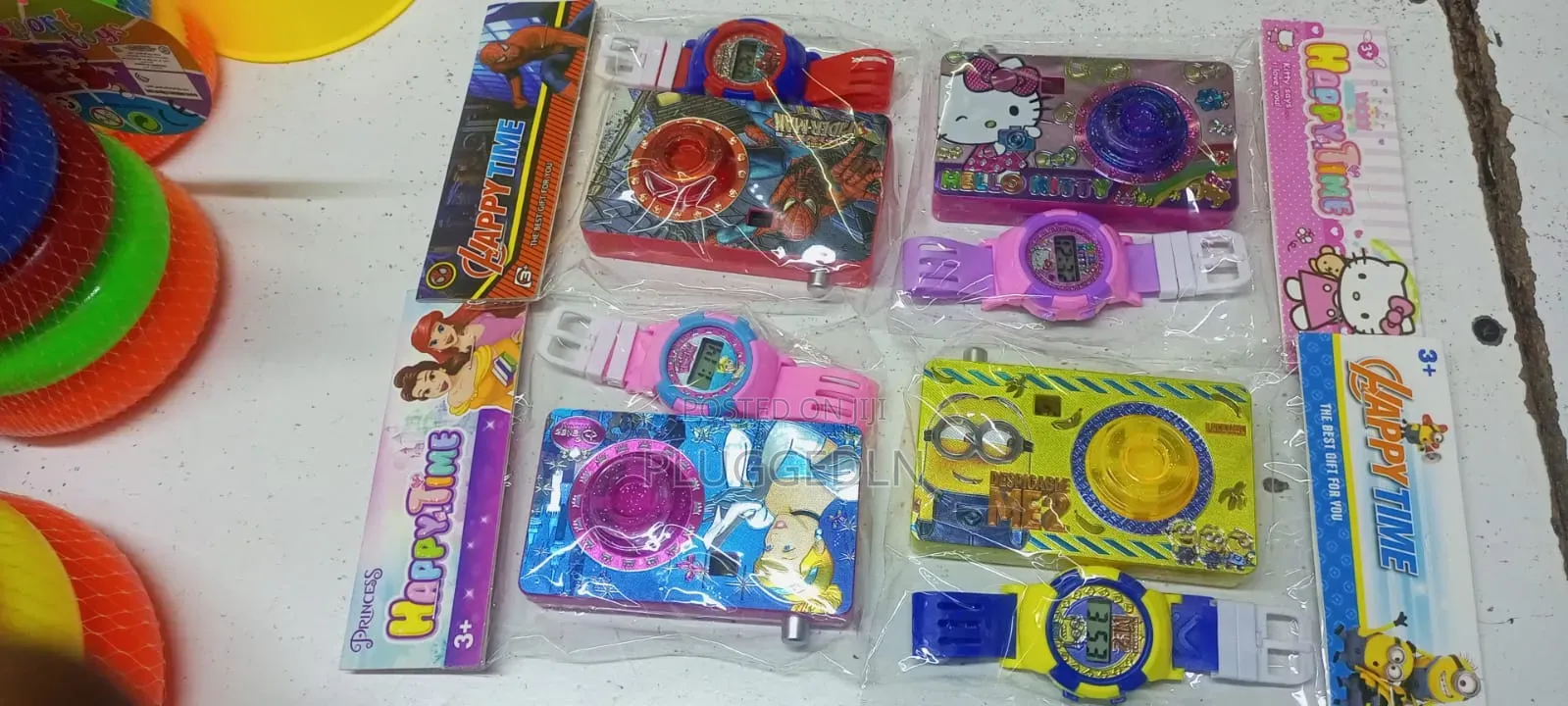 Cartoon Themed Kids Toy Camera With Free Watch