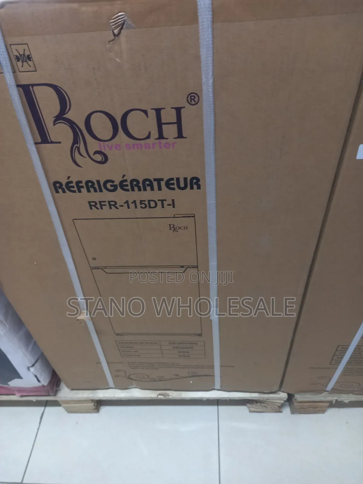 Roch Double Door 85l Fridge