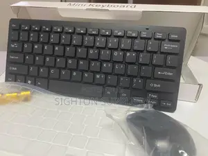 Mini Portable Wireless Keyboard Mouse K-03