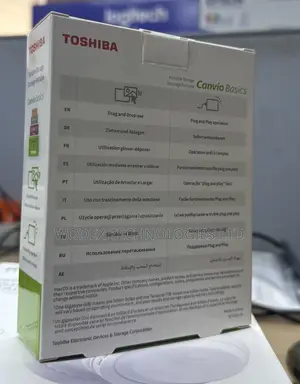 Toshiba Canvio Basics 1TB Portable External Hard Drive