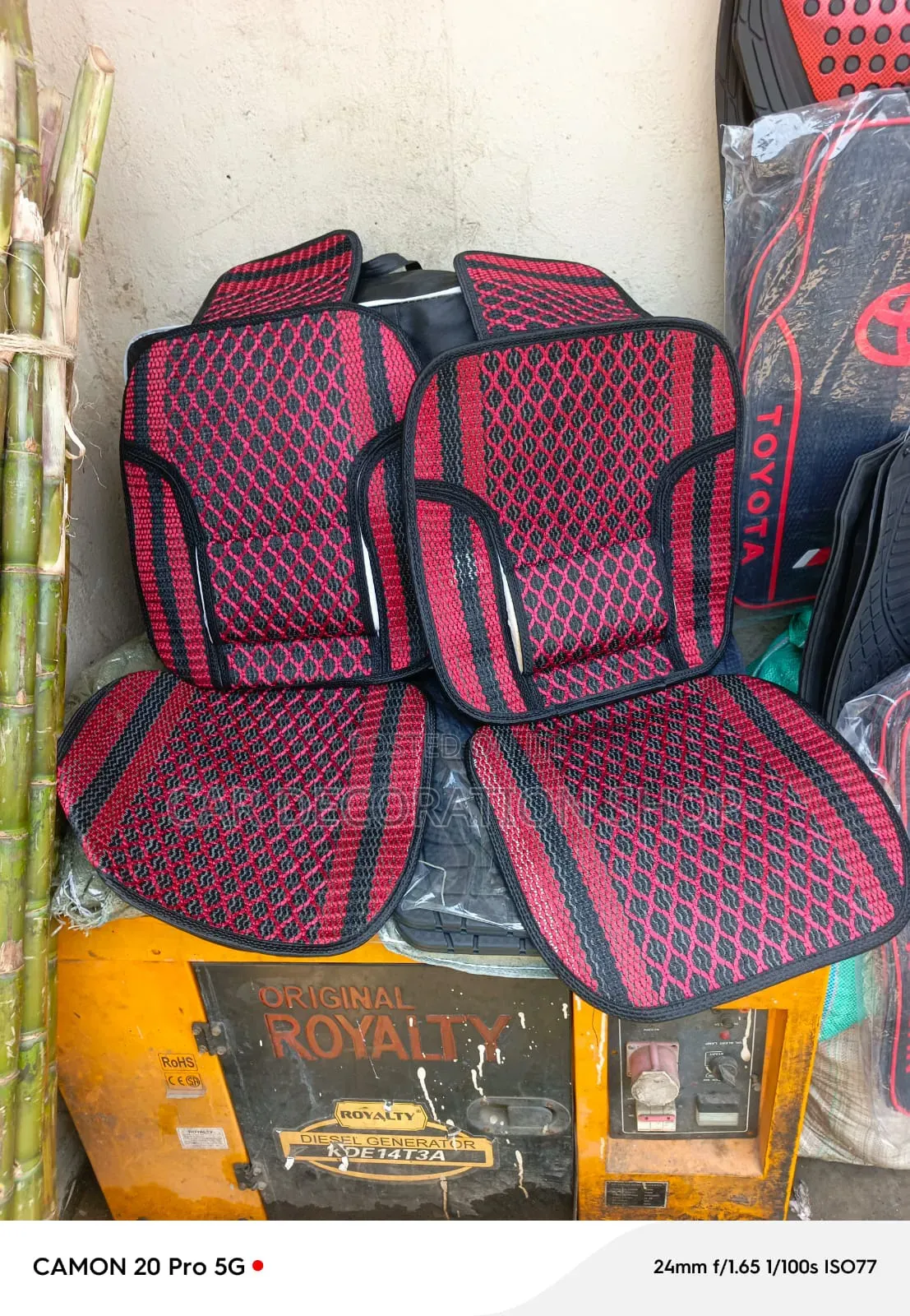 2pc Anti Sweat Car Seat Front Seats Cushion