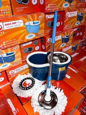 Metallic Spin Mop-Blue, Green, Black