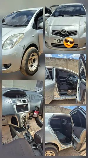 Toyota Vitz 1.0 FWD 5dr 2007 Silver