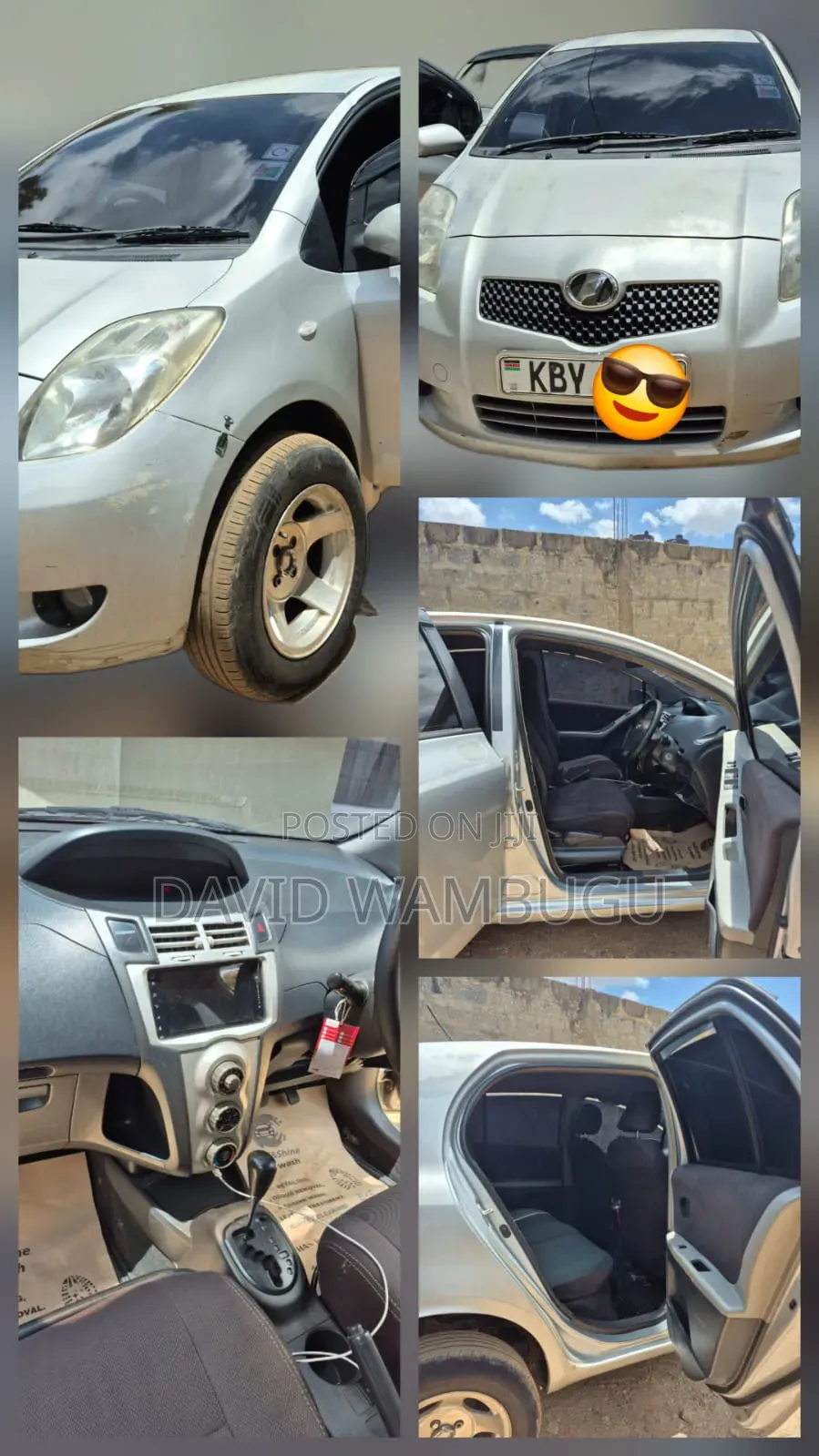 Toyota Vitz 1.0 FWD 5dr 2007 Silver