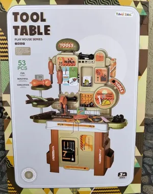 53 Pieces Tools Table Playset