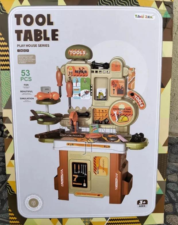 53 Pieces Tools Table Playset - main view