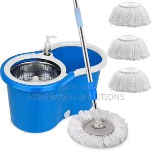 Metallic Spin Mop-Blue, Green, Black