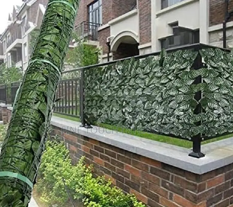 Decorative Artificial Privacy Fence – Easy to Install