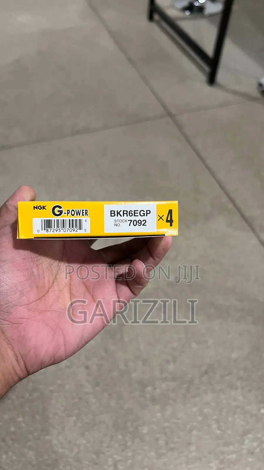 BKR6EGP NGK G-Power Platinum Spark Plug - Genuine, Sealed Box