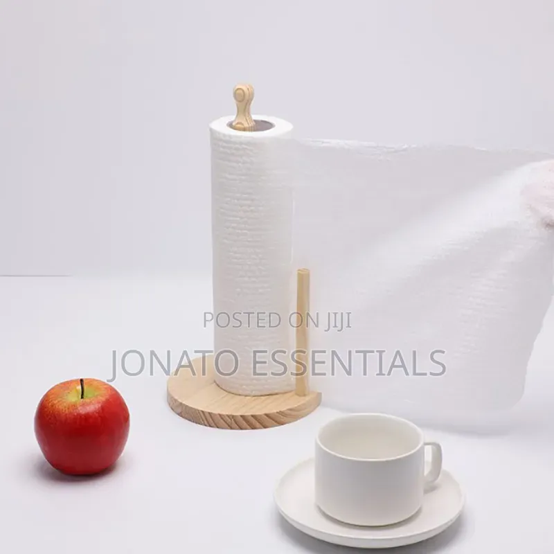 Wooden Kitchen Paper Towel Holder, Durable Stylish