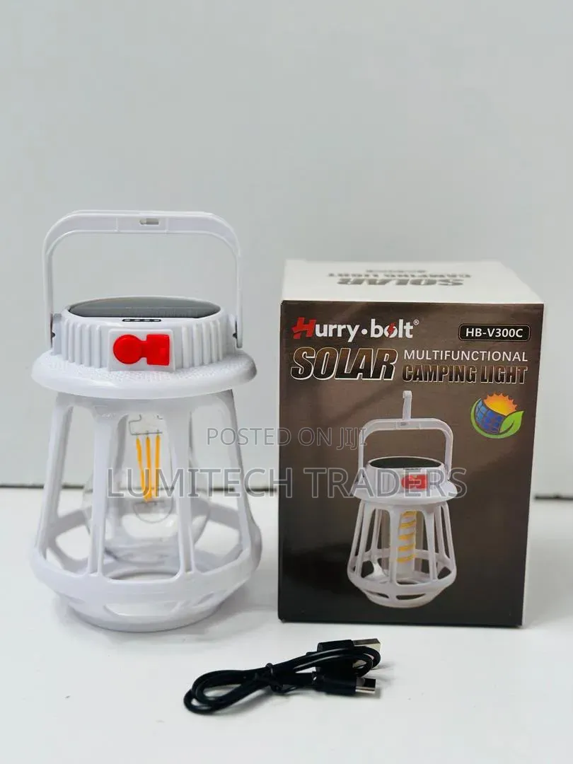 HurryBolt Solar Multifunctional Camping Light