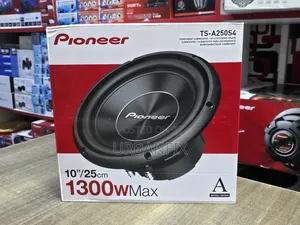 Pioneer TS-A250S4 1300watts 10 Inch Powerful Bass Subwoofer