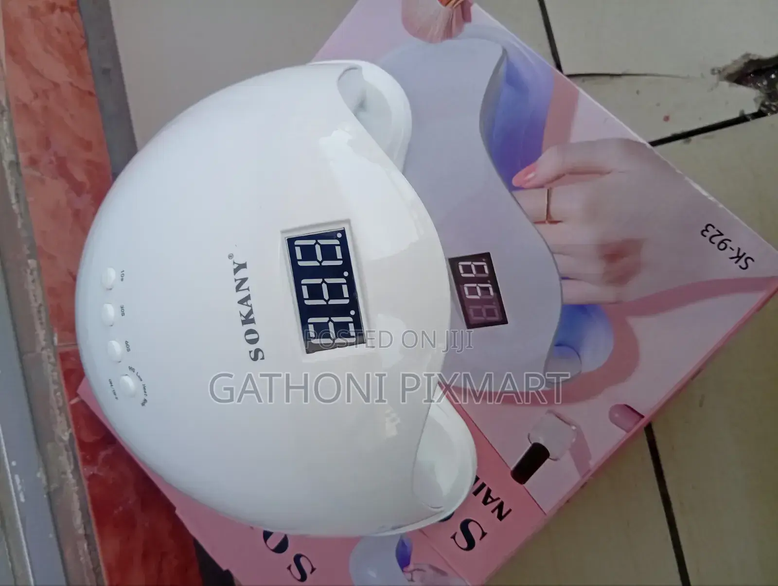 Professional UV Nail Lamp – Portable Gel Polish Curing Light ✨